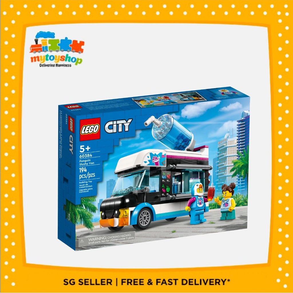 LEGO City Great Vehicles 60384 Penguin Slushy Van