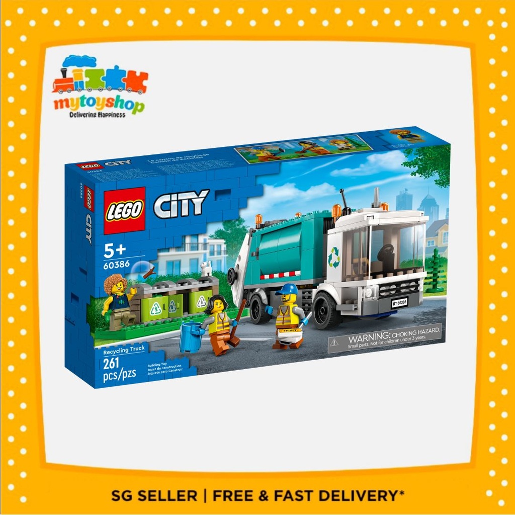 LEGO City 60386 Recycling Truck