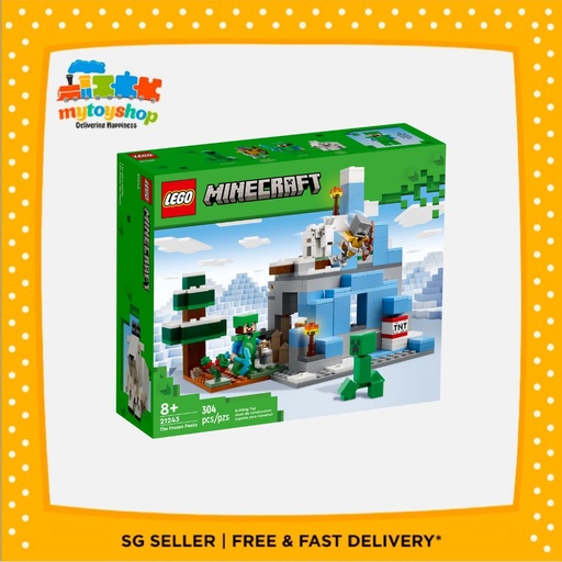 LEGO Minecraft 21243 The Frozen Peaks