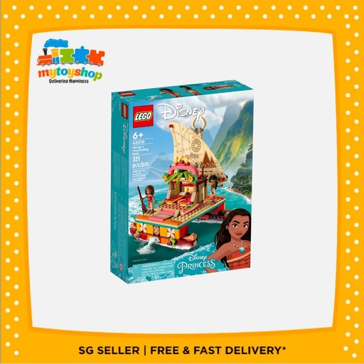 LEGO Disney Princess 43210 Moana's Wayfinding Boat