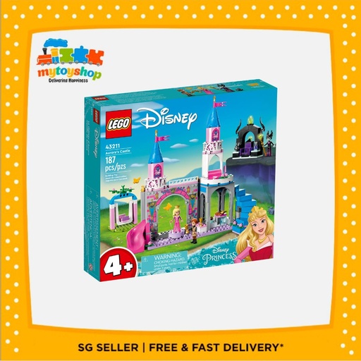 LEGO Disney Princess 43211 Aurora's Castle