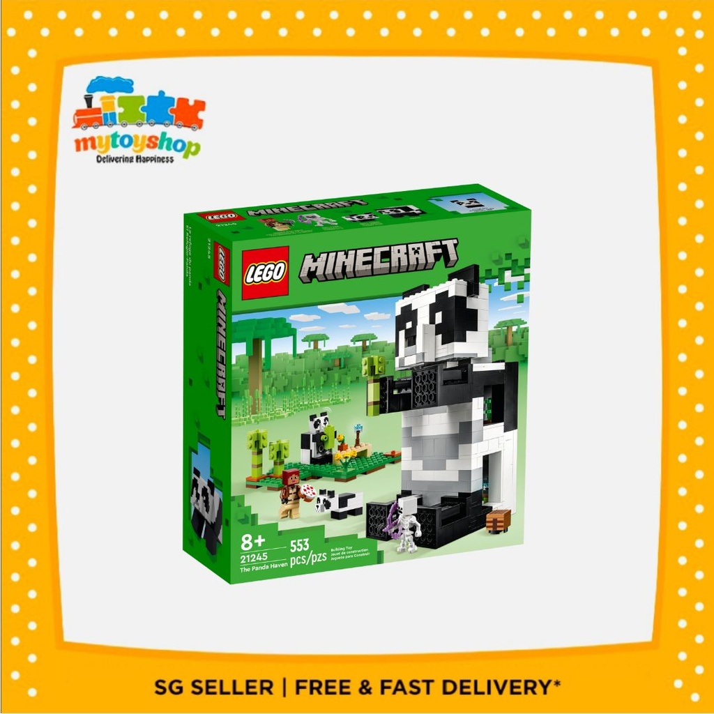 LEGO Minecraft 21245 The Panda Haven