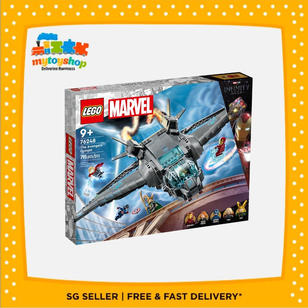 LEGO Super Heroes 76248 The Avengers Quinjet