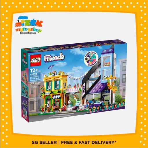 LEGO Friends 41732 Downtown Flower and Design Stores