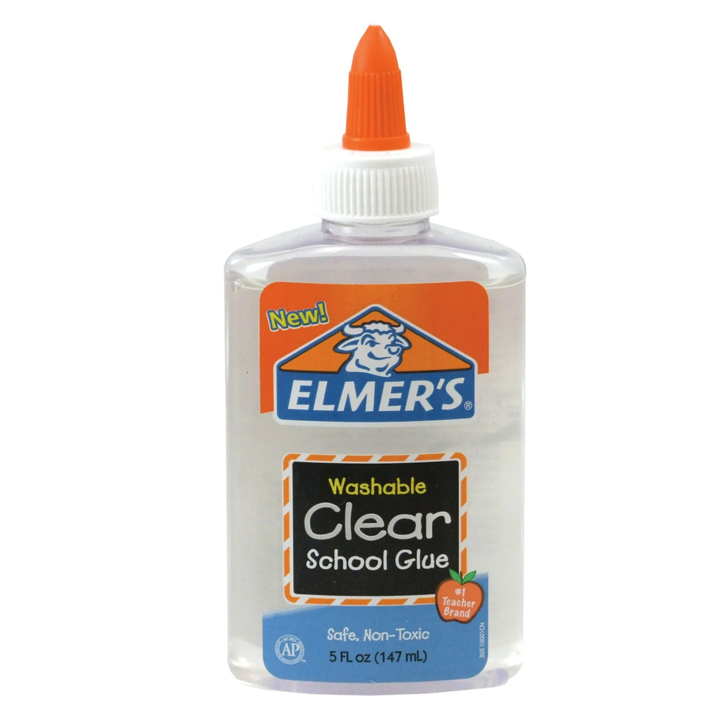 Elmers Washable Clear School Glue 5OZ (147.8ML)