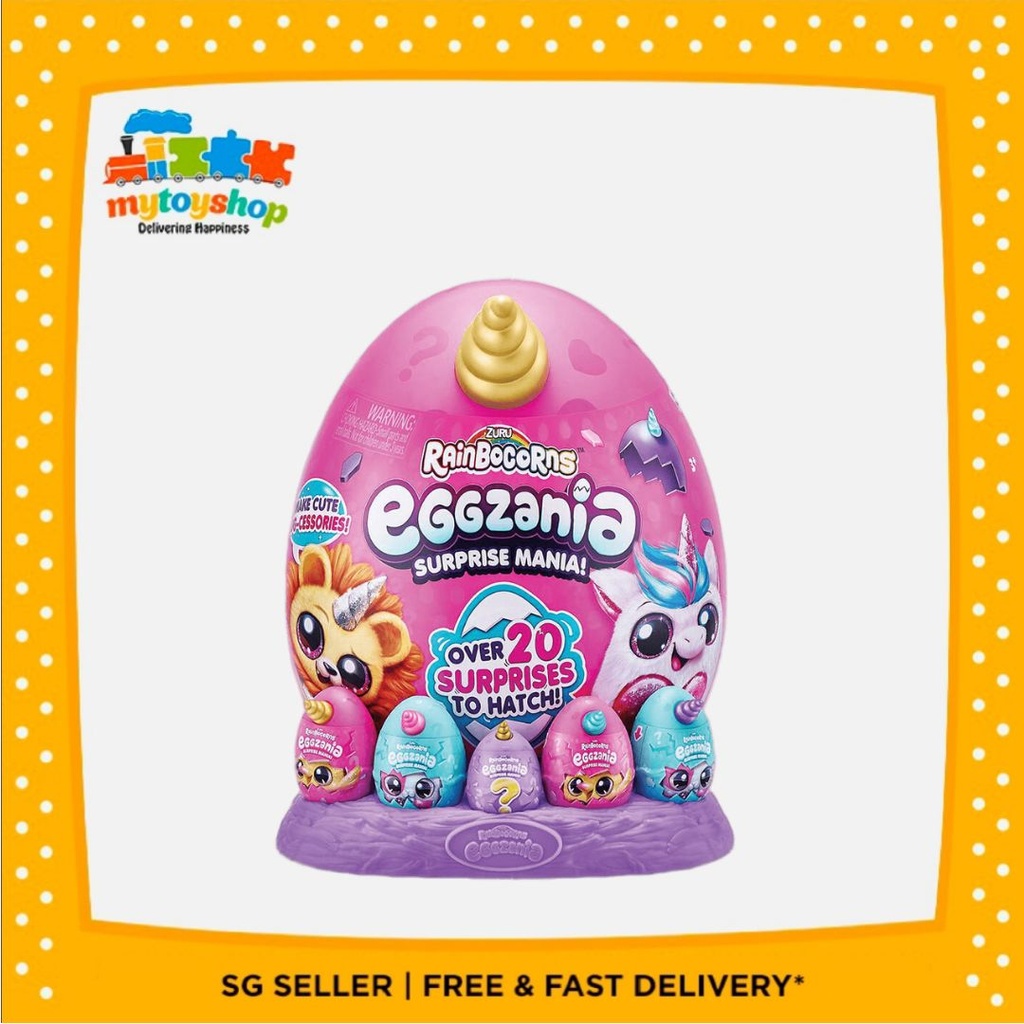 Rainbocorns Eggzania Surprise - Assorted