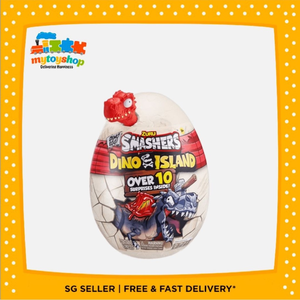 ZURU Smashers Dino Island MINI Egg - Assorted