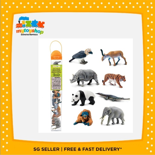 Safari Ltd Asian Animals Toobs