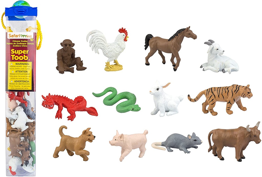 Chinese Zodiac Set Safari Super Toob