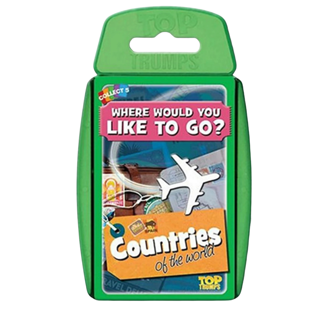 Top Trumps Countries Of The World Card Game