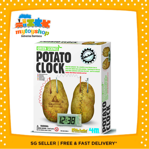 4M Green Science Potato Clock