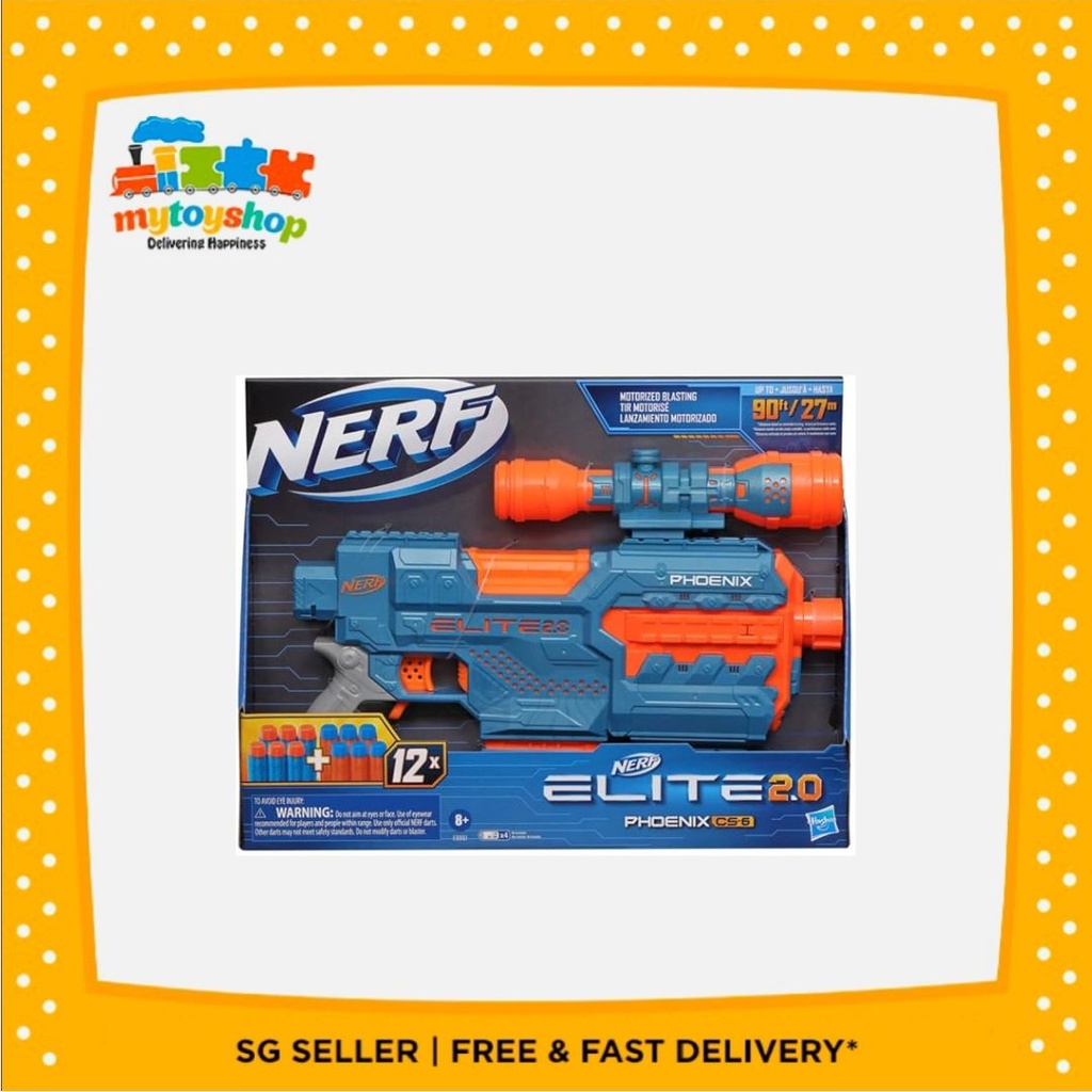 NERF Elite 2.0 Phoenix CS-6 Blaster