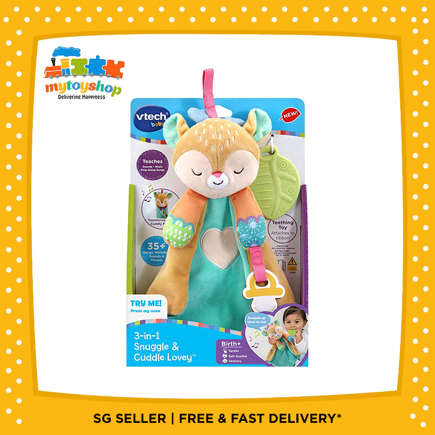VTech 3-in-1 Snuggle and Cuddle Lovey