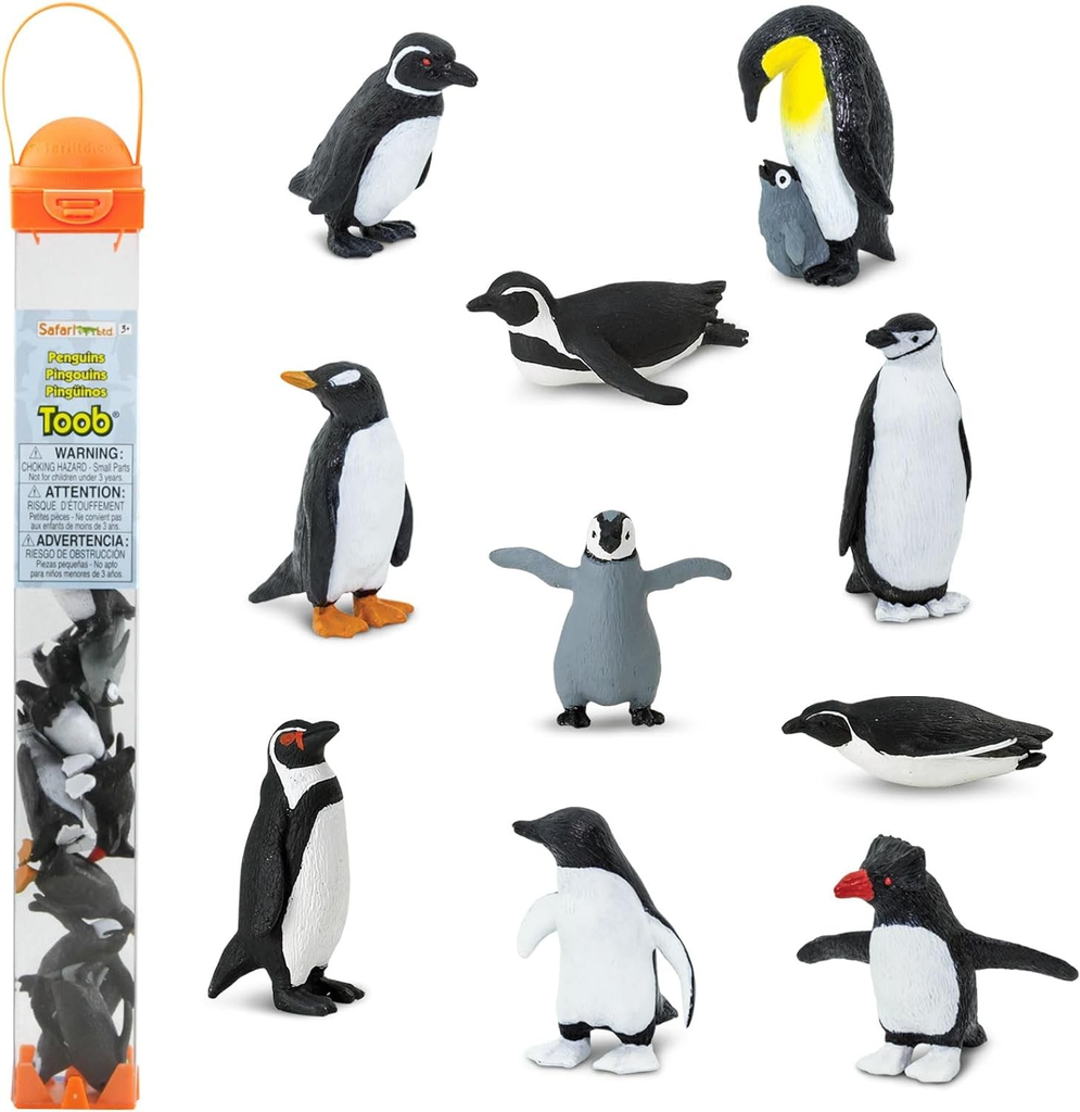 Safari Ltd Penguin Toobs