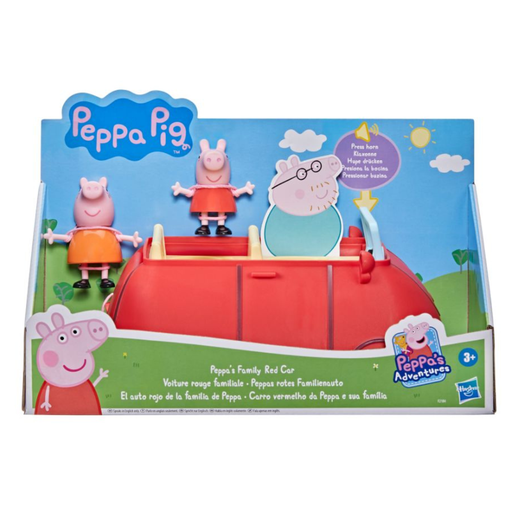 Peppa Pig  Adventures Family Red Car