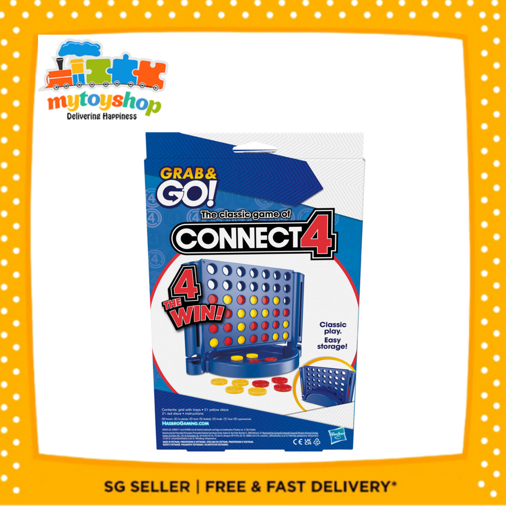 Hasbro Gaming Connect 4 Grab n Go Travel Sized Game