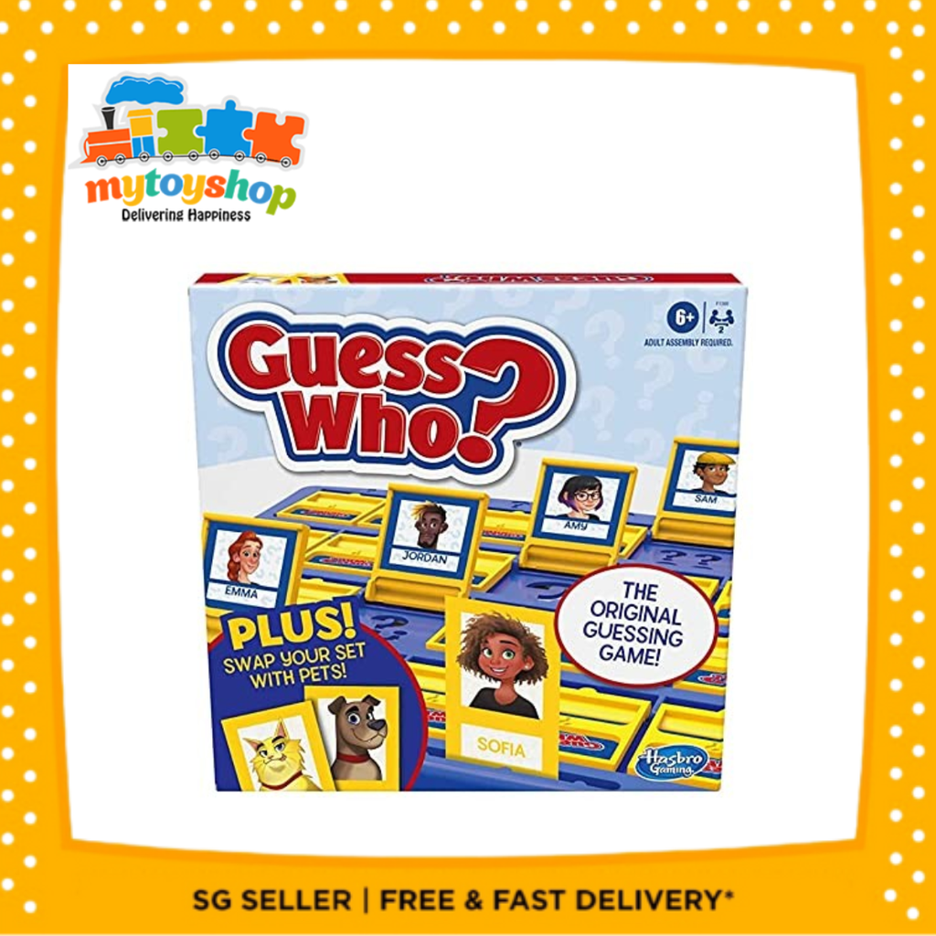 Hasbro Gaming Guess Who with People and Pets Game