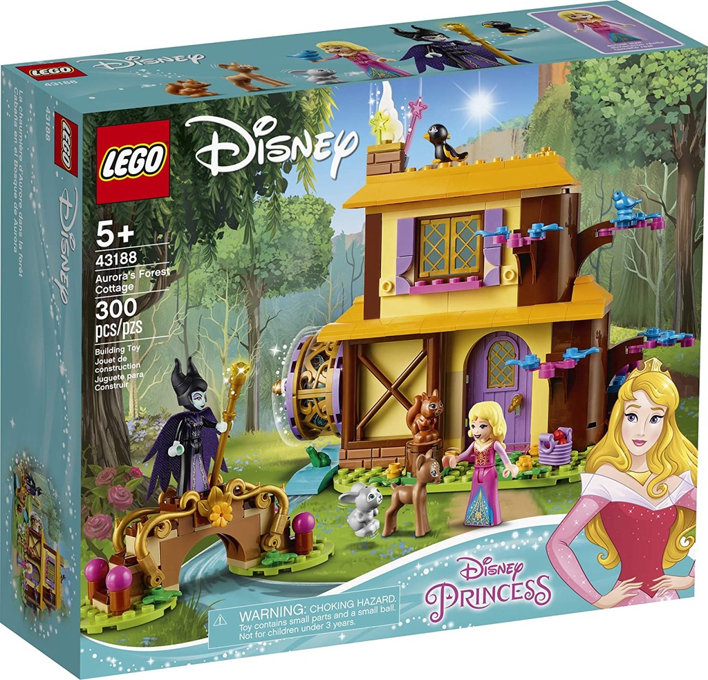 LEGO 43188 Disney Princess Aurora's Forest Cottage