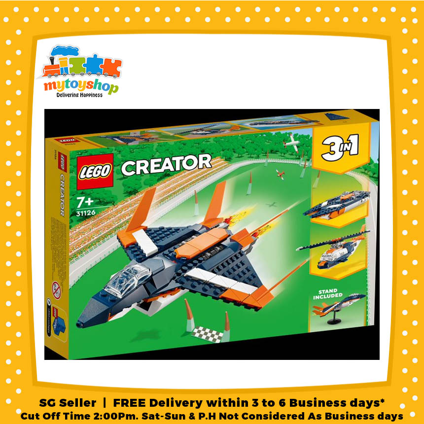LEGO 31126 Creator Supersonic-jet