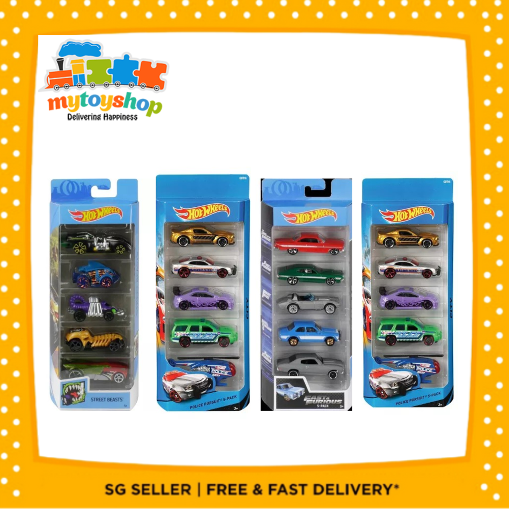 Hot Wheels 5 Car Gift Pack