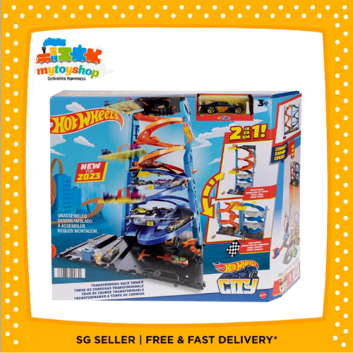 Hot Wheels Transforming Race Tower Playset