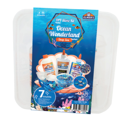 Elmers Ocean Wonderland Deep Sea Slime DIY