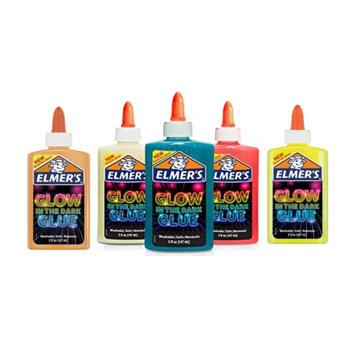 Elmers Glow In the Dark Glue Pink
