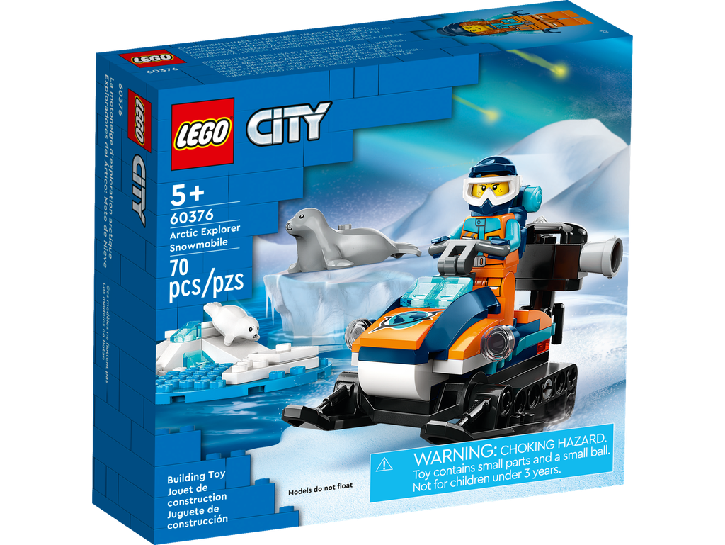 LEGO 60376 City Arctic Explorer Snowmobile