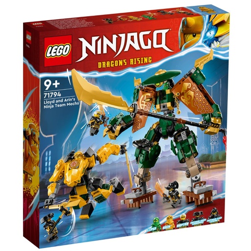 LEGO 71794 Ninjago Lloyd and Arin's Ninja Team Mechs