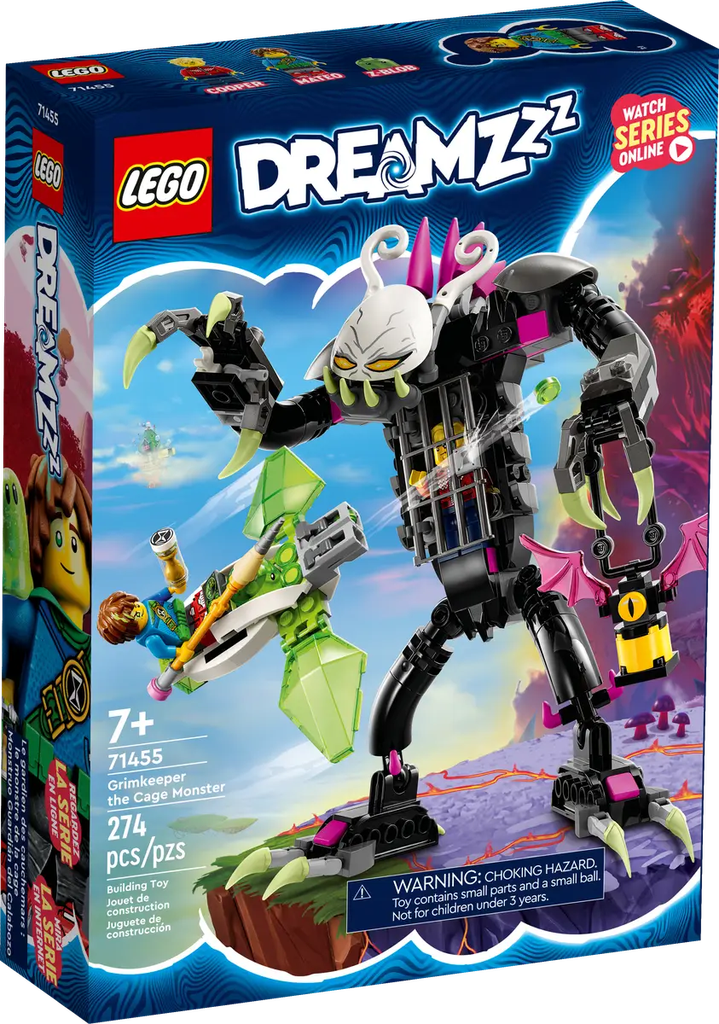 LEGO 71455 Dreamzzz Grimkeeper the Cage Monster