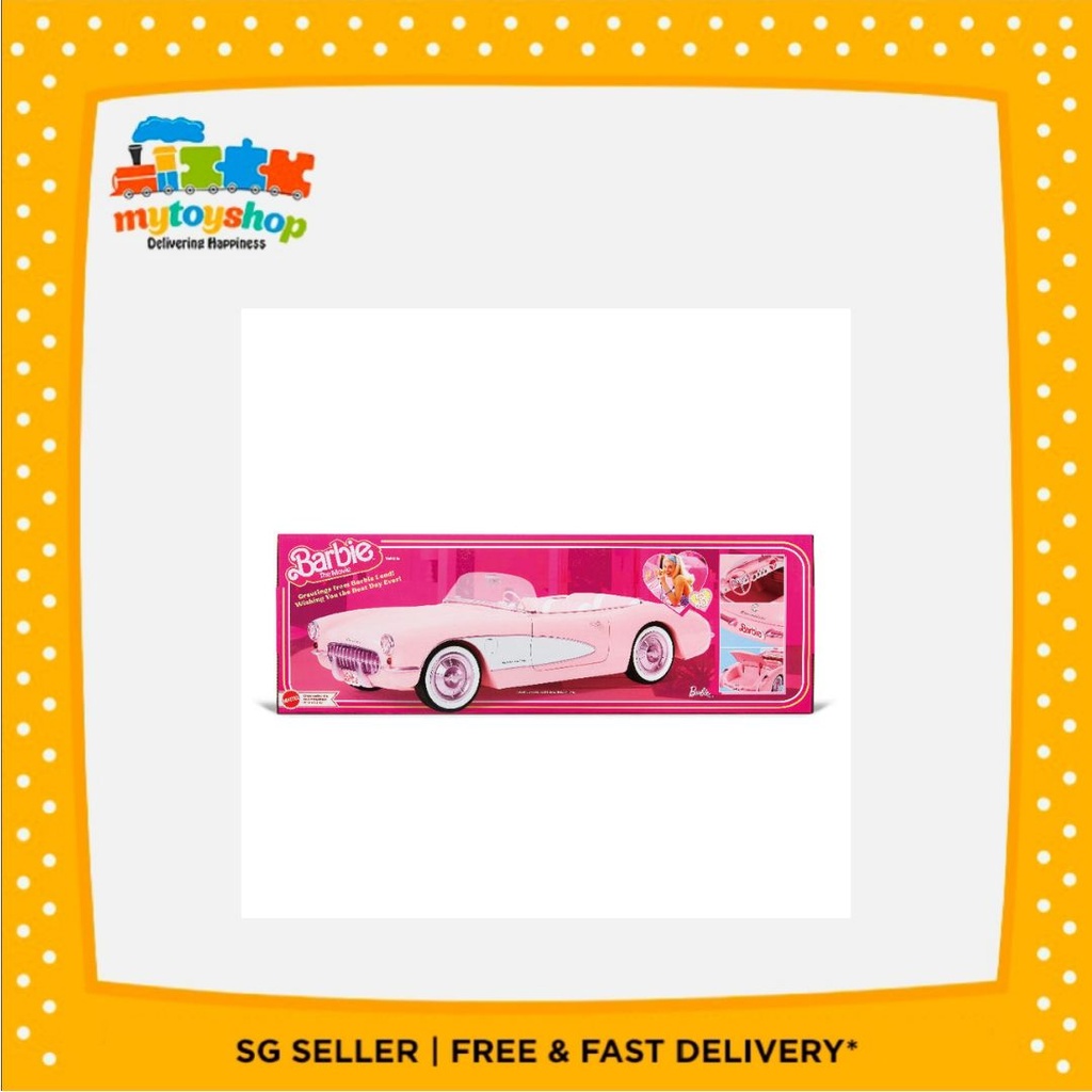 Barbie The Movie Pink Corvette