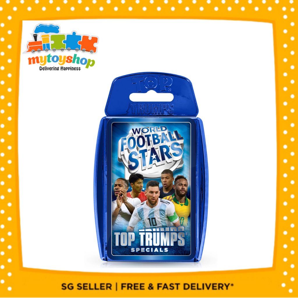 Top Trumps World Football Stars Blue