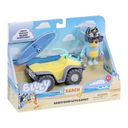 BLUEY Figure n Vehicle Pck Beach Quad With Bandit