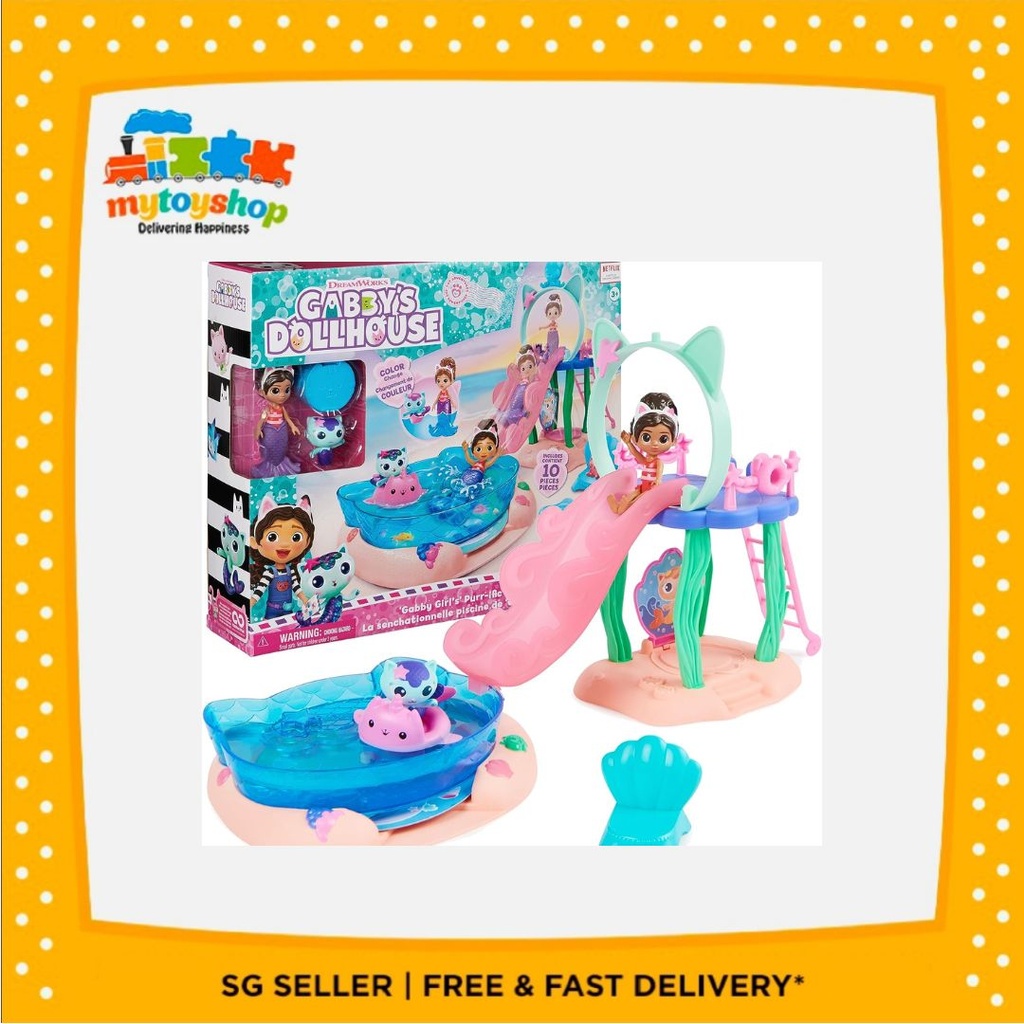 Gabby's Dollhouse Purrific Pool Playset