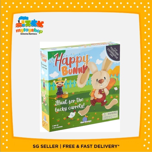 Blue Orange Happy Bunny Cooperative Kids Game