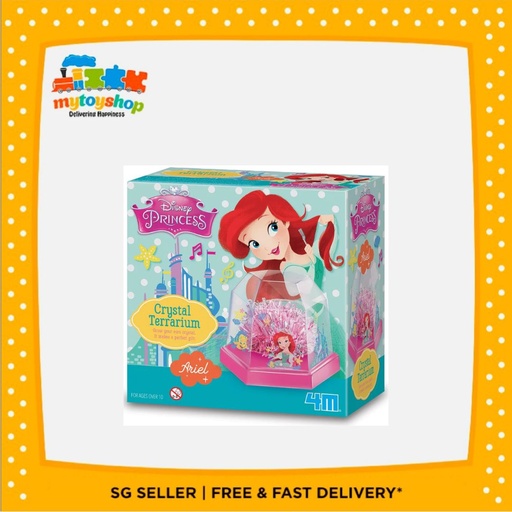 4M Disney Ariel Crystal Terrarium