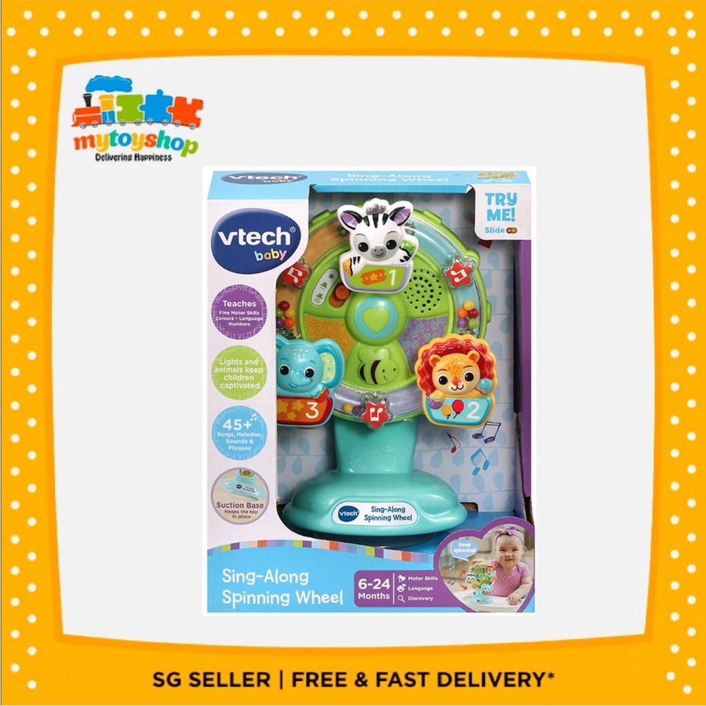 Vtech Sing Along Spinning Animal Wheel