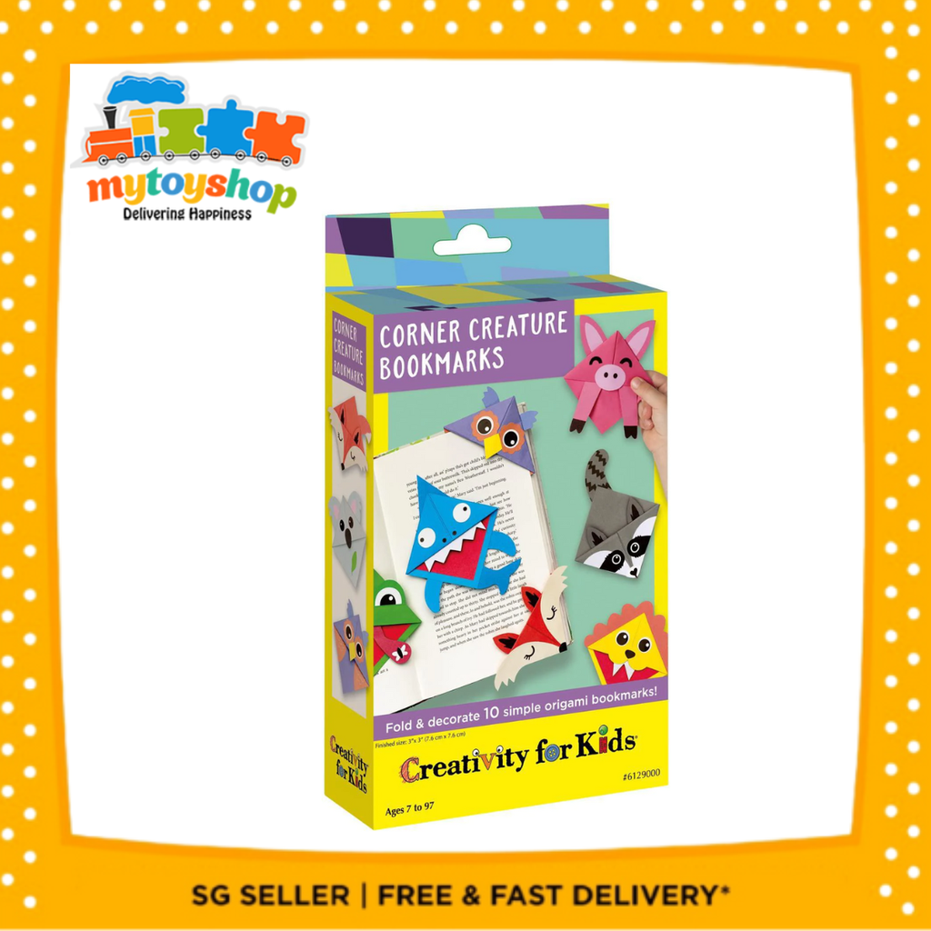 Creativity for Kids Corner Creature Bookmarks