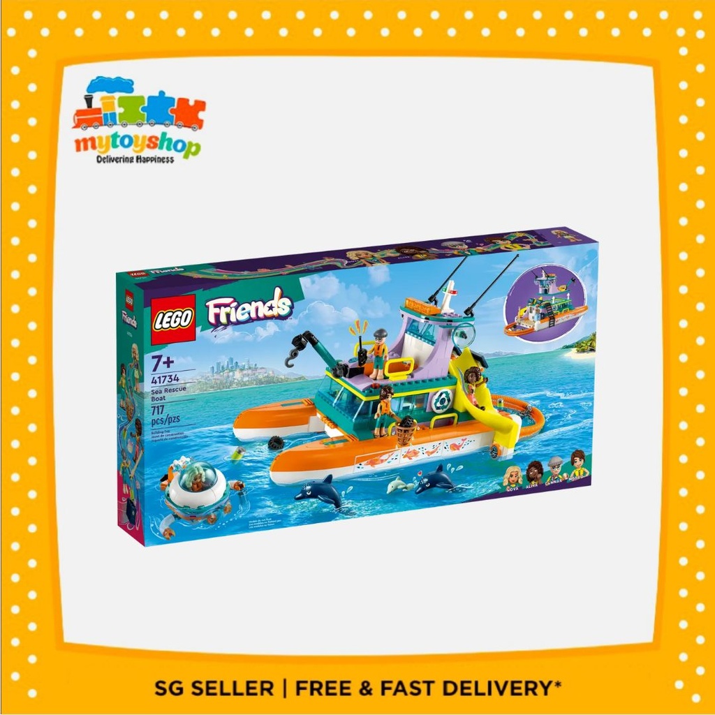 LEGO 41734 Friends Sea Rescue Boat