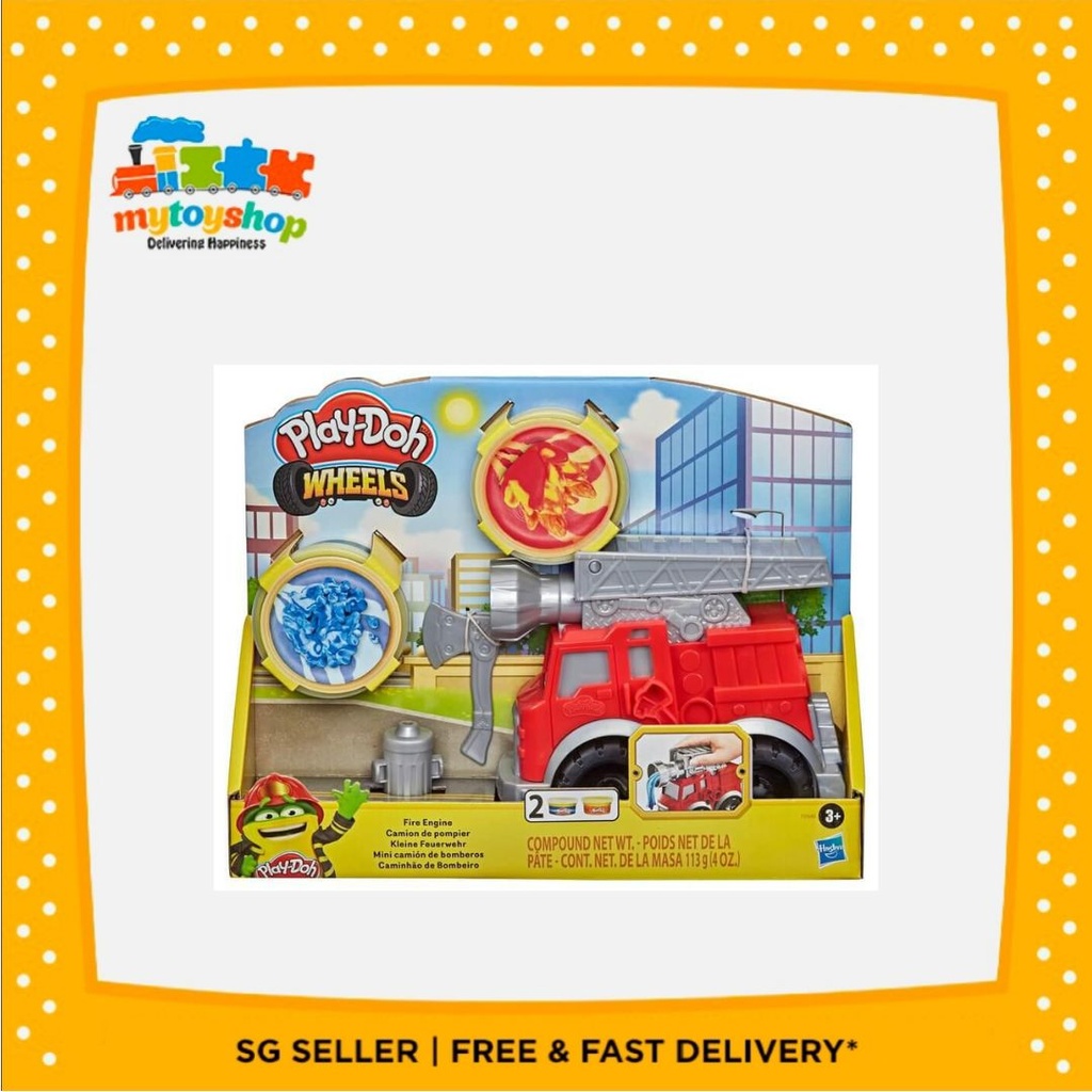 Playdoh Wheels Fire Engine