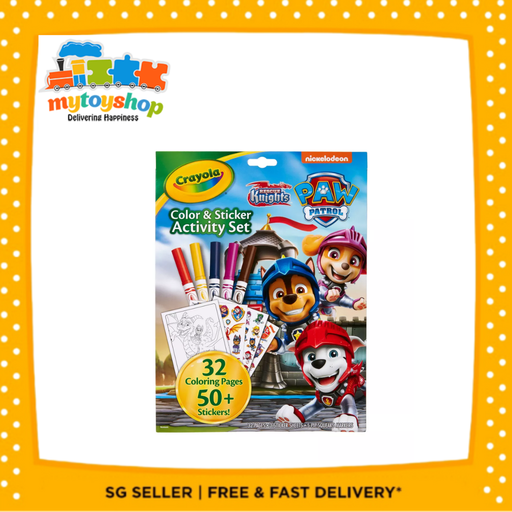 Crayola Color n Sticker Paw Patrol Activity Set