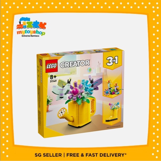 LEGO 31149 Creator Flowers in Watering Can
