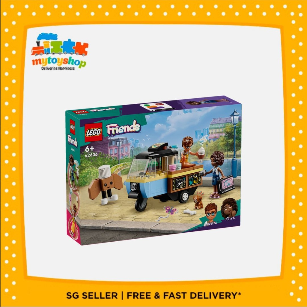 LEGO 42606 Friends Mobile Bakery Food Cart