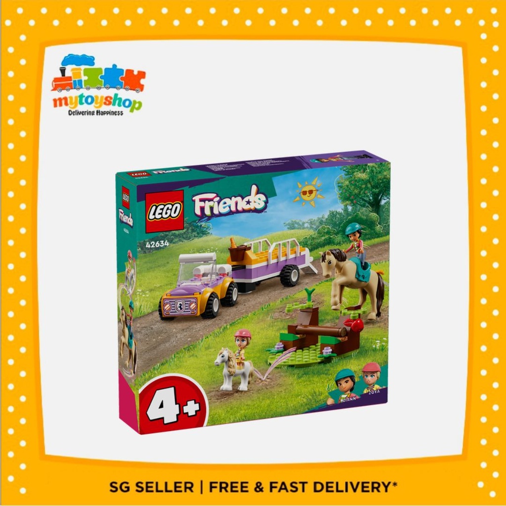 LEGO 42634 Friends Horse and Pony Trailer