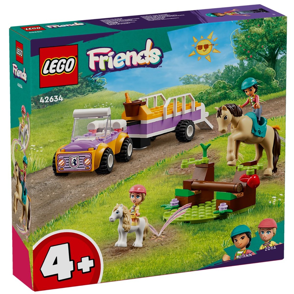 LEGO 42634 Friends Horse and Pony Trailer