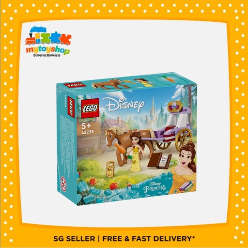 LEGO 43233 Disney Princess Belle's Storytime Horse Carriage