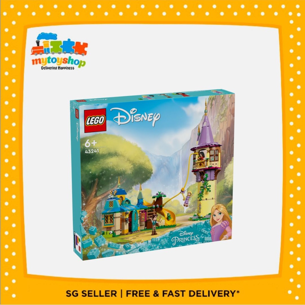 LEGO 43241 Disney Princess  Rapunzel's Tower &amp; The Snuggly Duckling