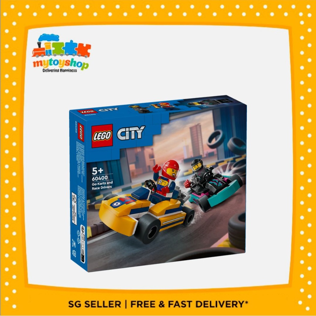 LEGO 60400 City Go Karts and Race Drivers