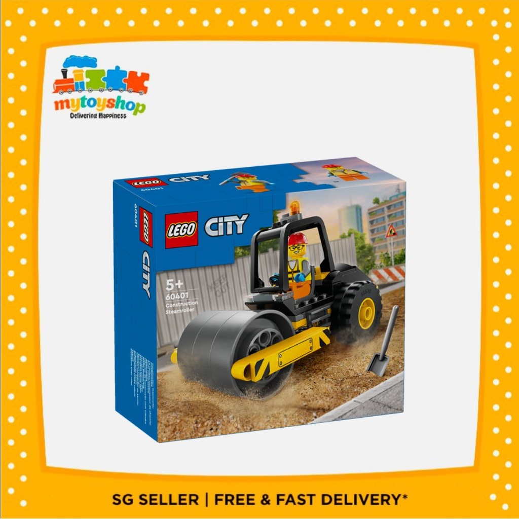 LEGO 60401 City Construction Steamroller