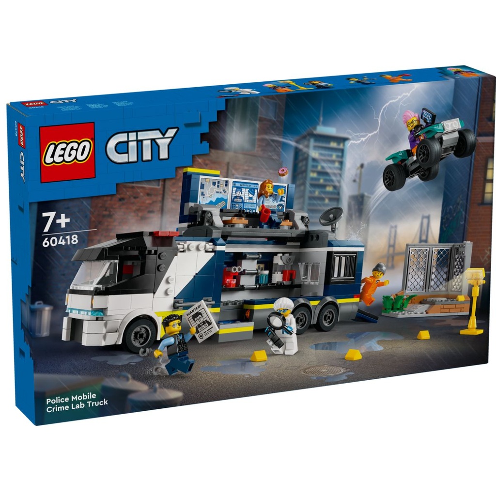 LEGO 60418 City Police Mobile Crime Lab Truck